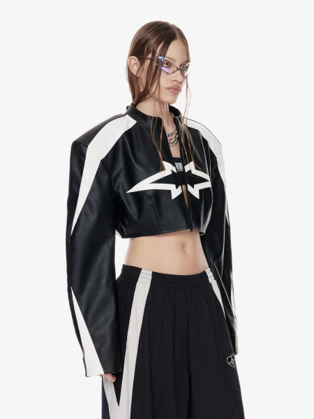 Укороченная куртка p.p.s., цвет: мультиколор, 1102.10.00.BLK купить онлайн