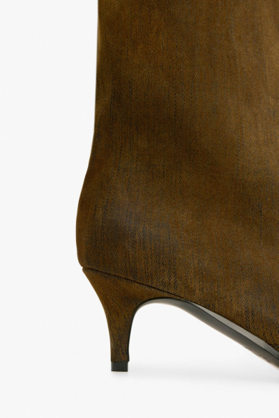 Сапоги из денима Lera Nena, цвет: коричневый LNU.402.18694.700 купить онлайн