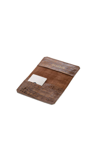 Обложка на паспорт «Миндаль» / «Almond» VOLCHEK, цвет: коричневый E7 купить онлайн