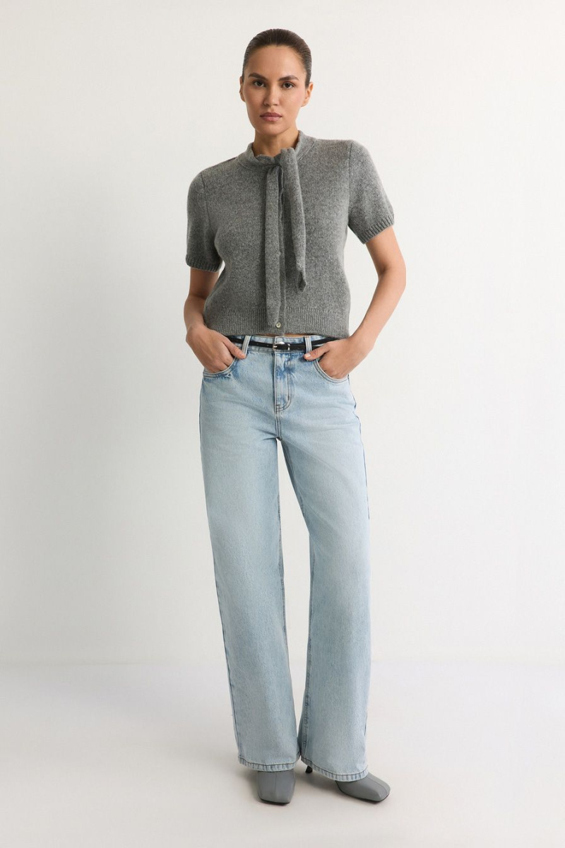 Джинсы прямые TOPTOP, цвет: голубой, TT.036.18787.600 купить онлайн