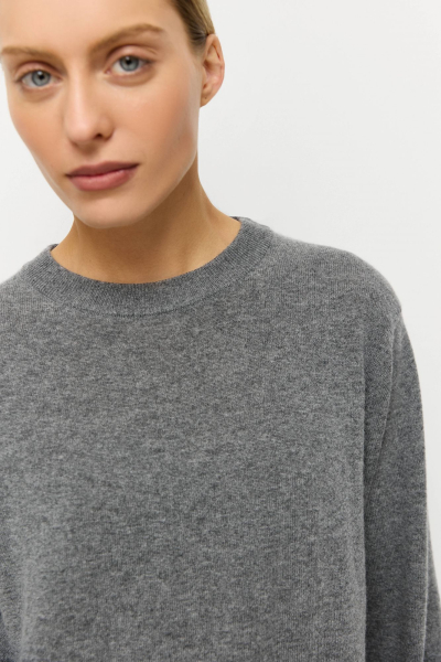 Джемпер из кашемира AROUND, цвет: серый, 2110_59CM02 купить онлайн