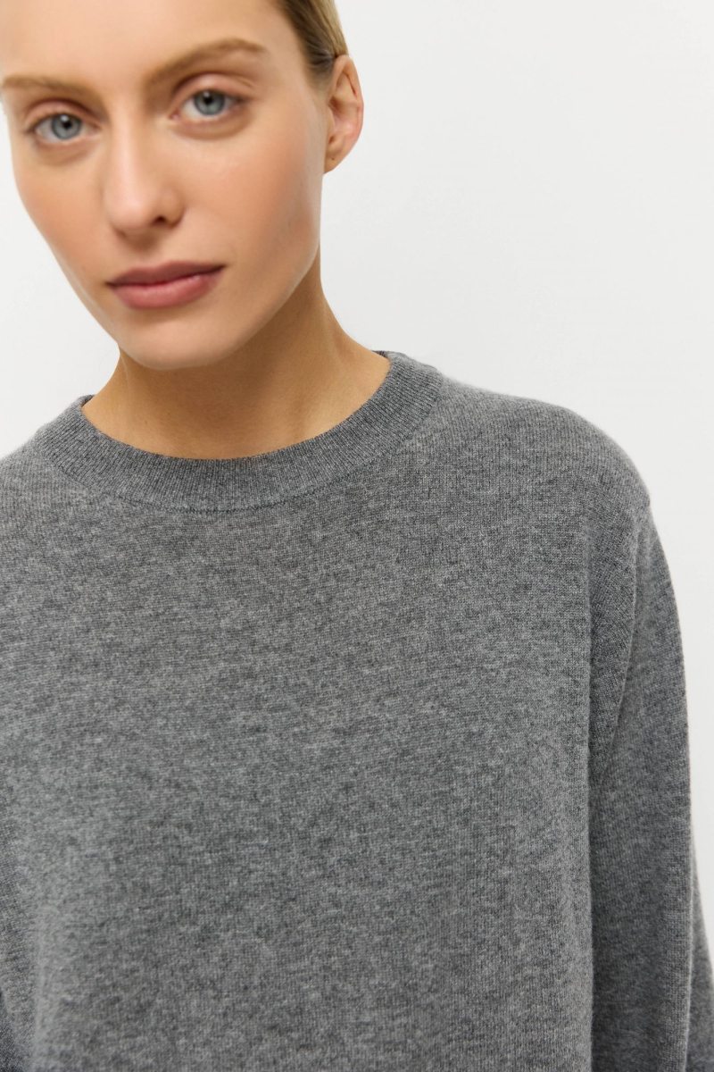 Джемпер из кашемира AROUND, цвет: серый, 2110_59CM02 купить онлайн
