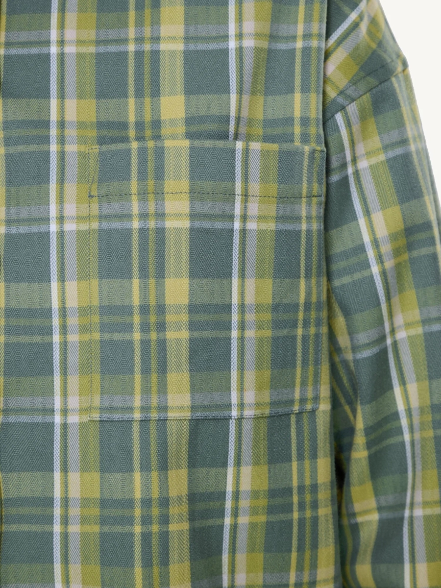Женская рубашка из фланели MUTED, цвет: зеленый, 905310.WSHR0025_Green купить онлайн