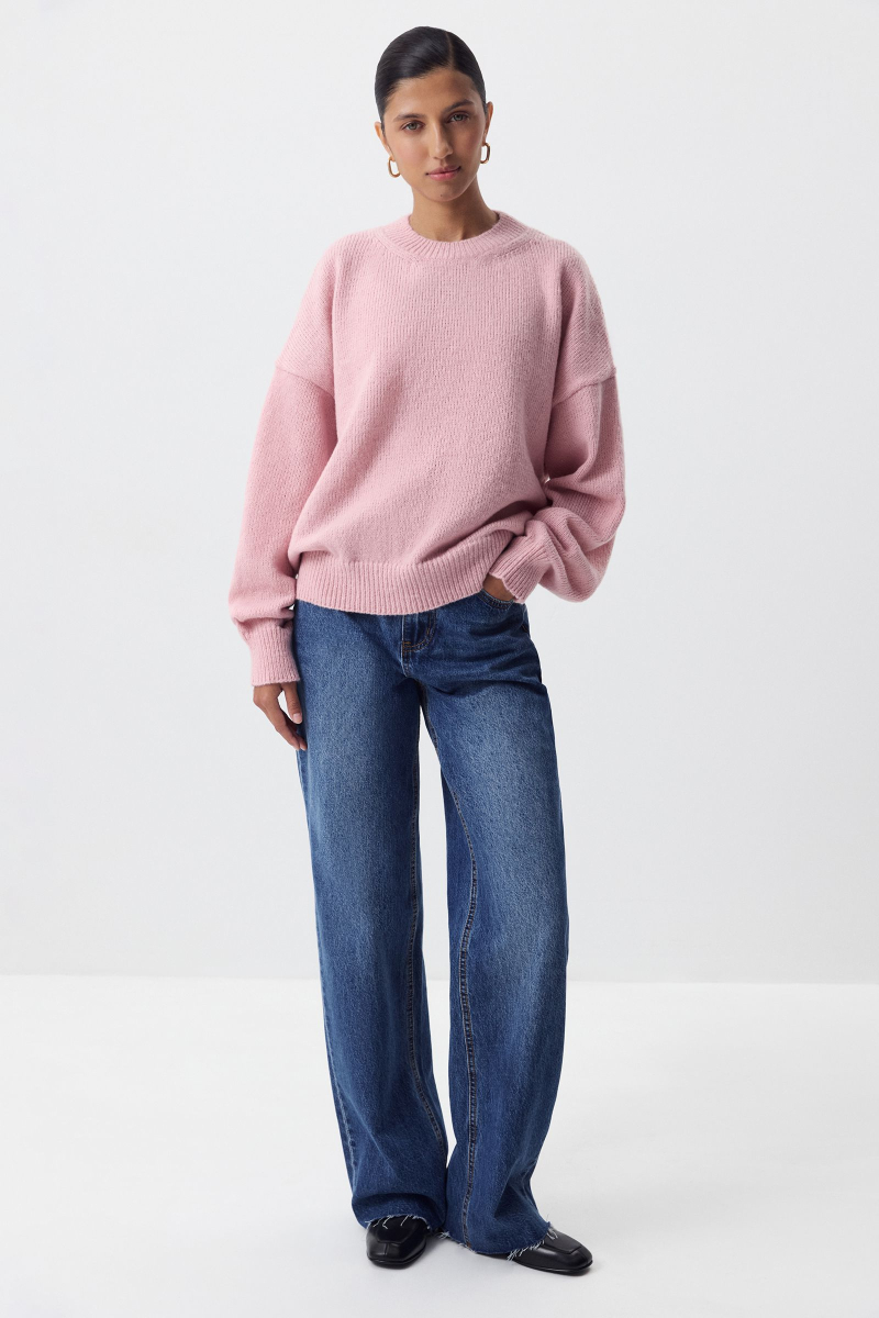 Джемпер базовый Charmstore, цвет: розовый, 303-42285-221 купить онлайн Джемпер базовый Charmstore, цвет: розовый, 303-42285-221 купить онлайн