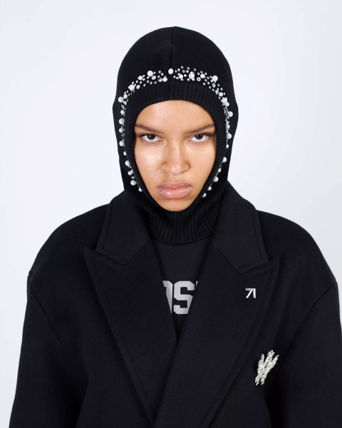 Балаклава со стразами ASIA ST 71, цвет: Черный Ast71.balaklava-rhinstones-bl купить онлайн