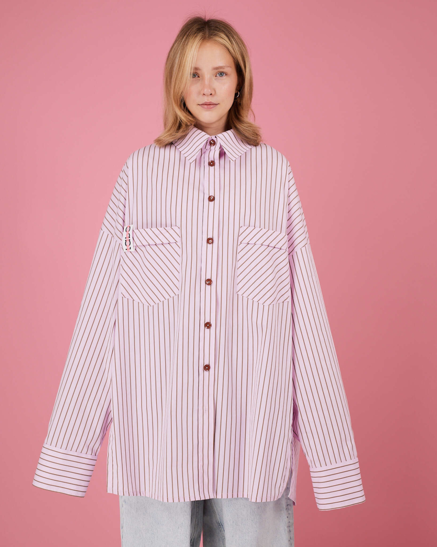 Рубашка макси оверсайз #19