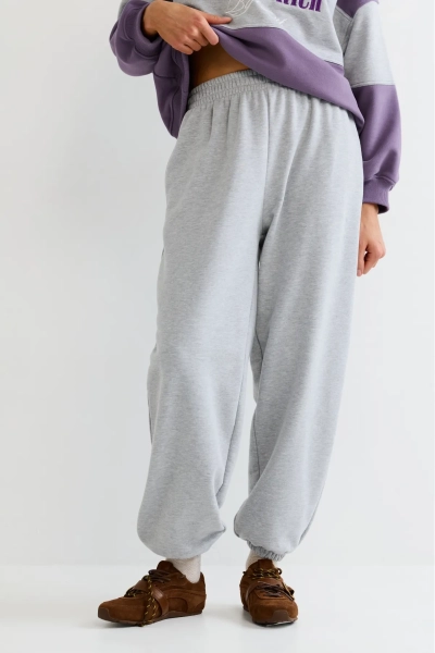 Джоггеры оверсайз Erist store, цвет: серый, НФ-00003100 купить онлайн