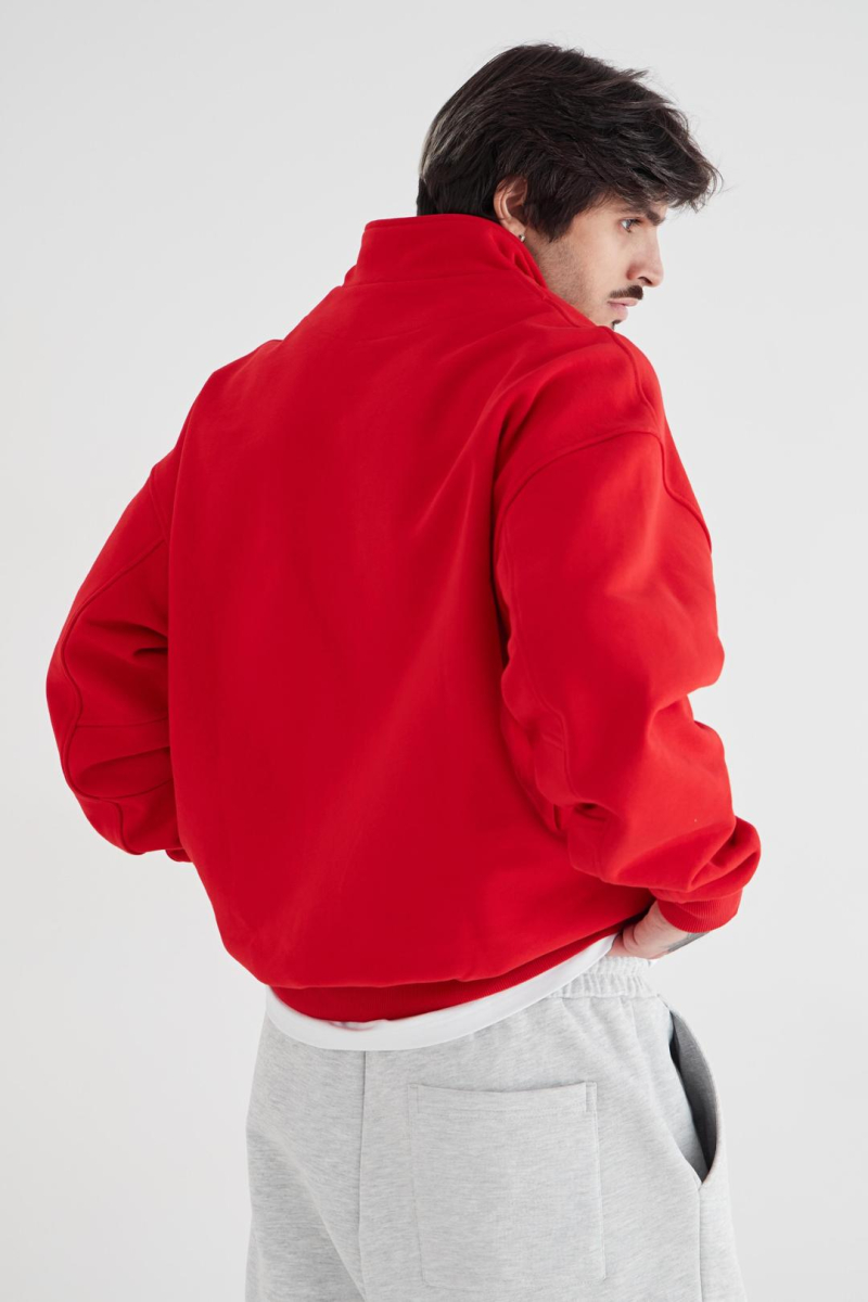 Анорак с принтом CULTBASE, цвет: красный,  купить онлайн