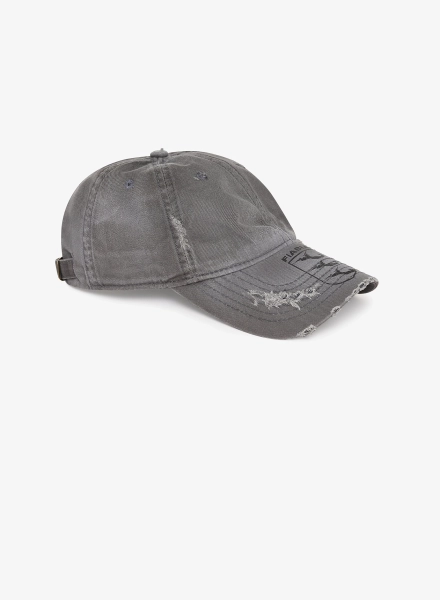 Кепка с логотипом F | ABLE, цвет: серый CP-FBL-MBLM-GR купить онлайн