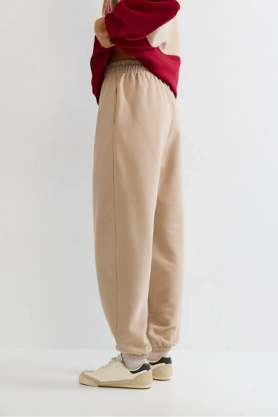 Джоггеры оверсайз Erist store, цвет: бежевый, НФ-00003098 купить онлайн