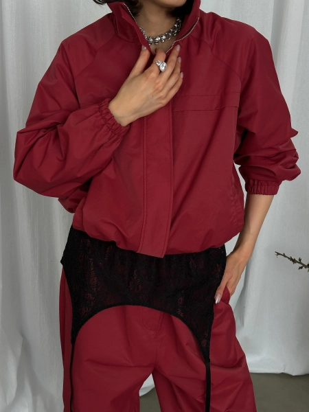 Олимпийка "Ностальгия" MIARTLAND, цвет: Бордовый, НФ-00000885 купить онлайн