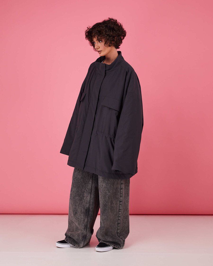 Куртка демисезонная TABOO, цвет: темно-серый, KS02 купить онлайн