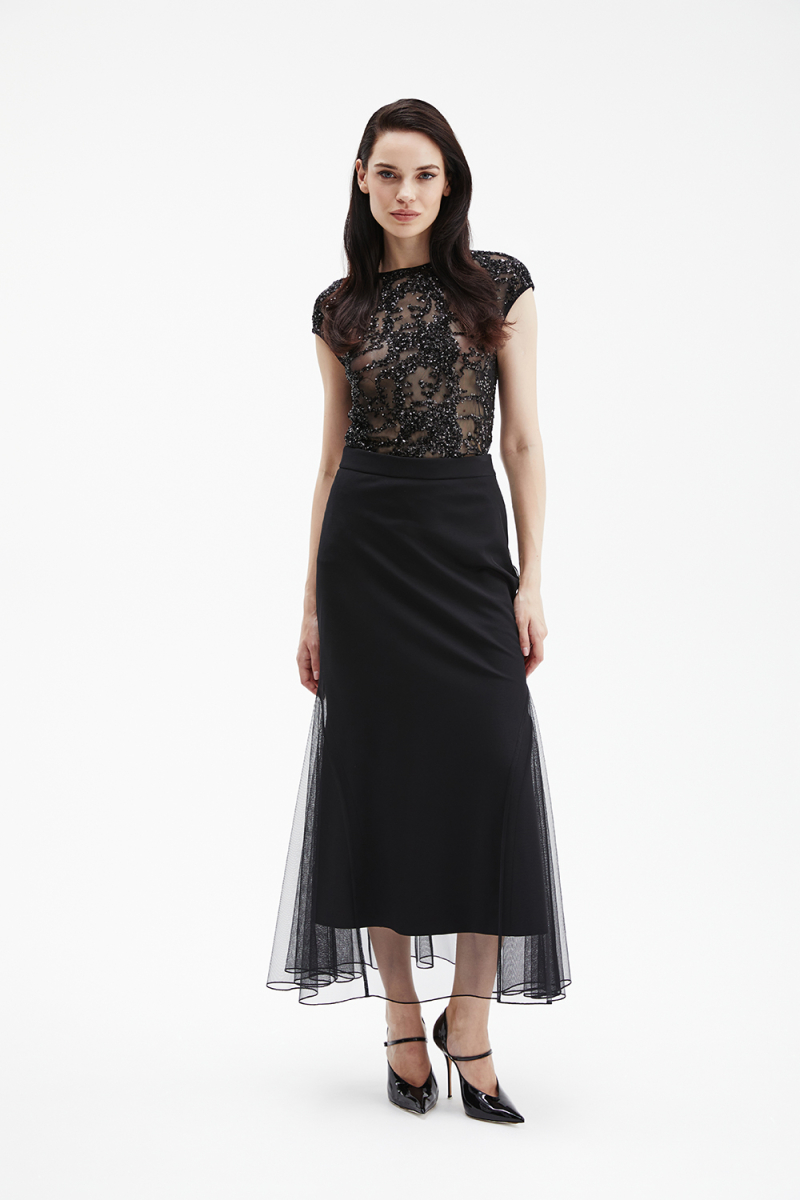 Юбка M.REASON, цвет: Черный, 2.11321.T2447.1 NY26 купить онлайн Юбка M.REASON, цвет: Черный, 2.11321.T2447.1 NY26 купить онлайн