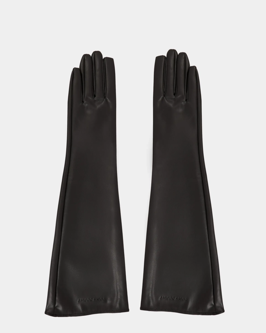 Длинные перчатки Arny Praht, цвет: Черный  купить онлайн