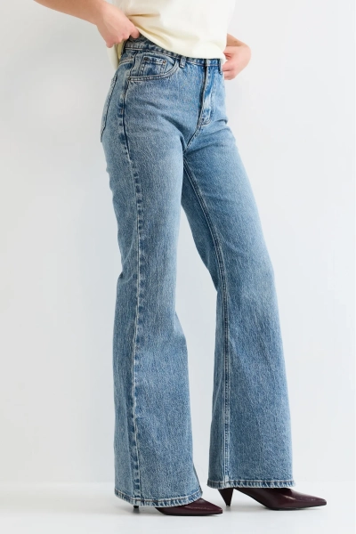 Джинсы-клёш варенка Erist store, цвет: синий, НФ-00003248 купить онлайн