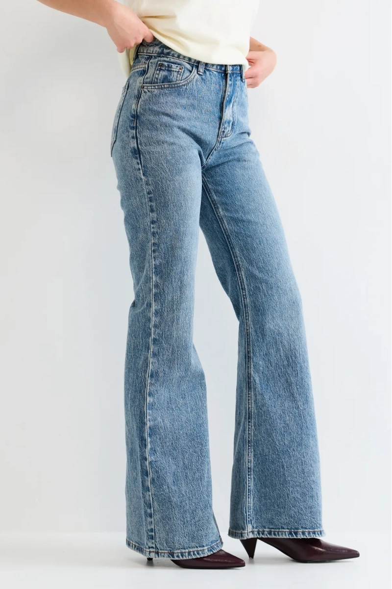 Джинсы-клёш варенка Erist store, цвет: синий, НФ-00003248 купить онлайн