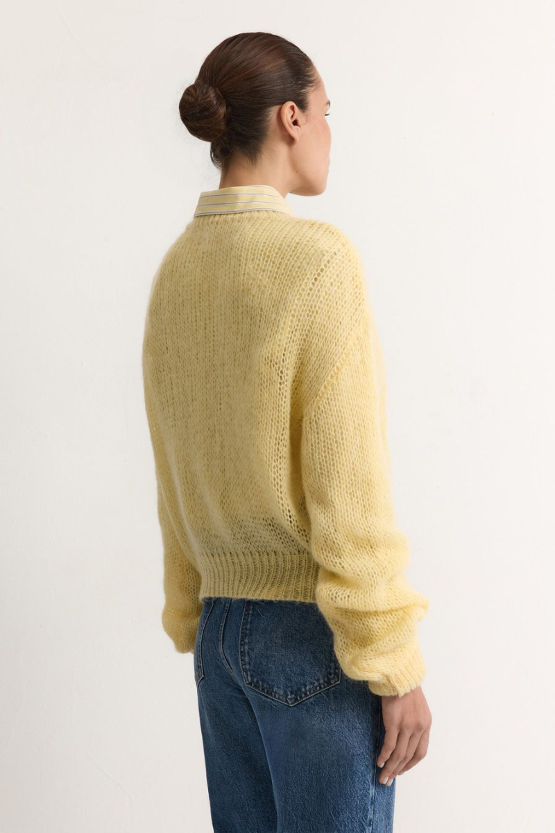 Джемпер-паутинка TOPTOP, цвет: Желтый, TT.050.18824.200 купить онлайн