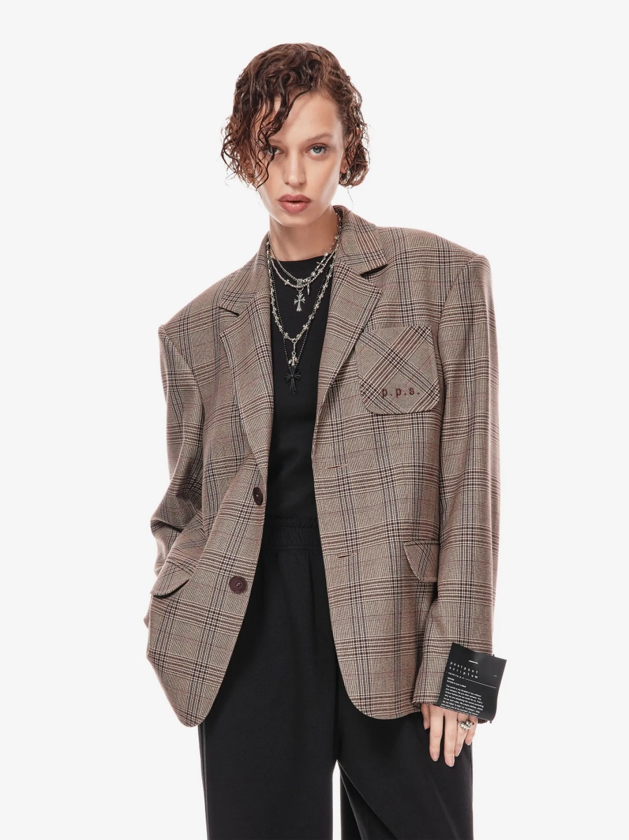 Пиджак uncle's p.p.s., цвет: бежевый/винно - красный, 1024.00.00.BRN купить онлайн Пиджак uncle's p.p.s., цвет: бежевый/винно - красный, 1024.00.00.BRN купить онлайн