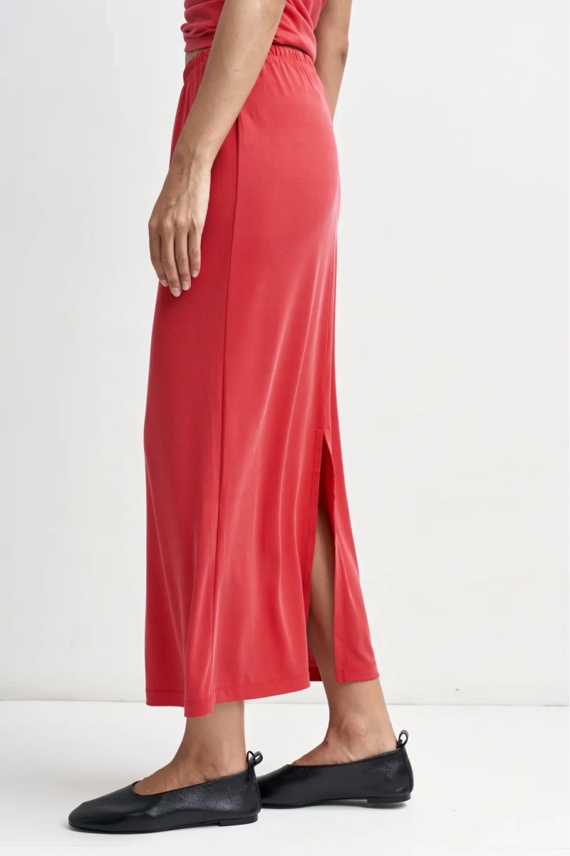 Юбка из лиоцелла ERISTSTORE, цвет: красный, НФ-00004064 купить онлайн
