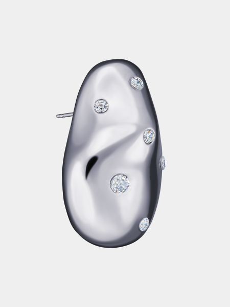 Моносерьга барочная жемчужина RUSHEV RSHV_SS25_EA7S купить онлайн
