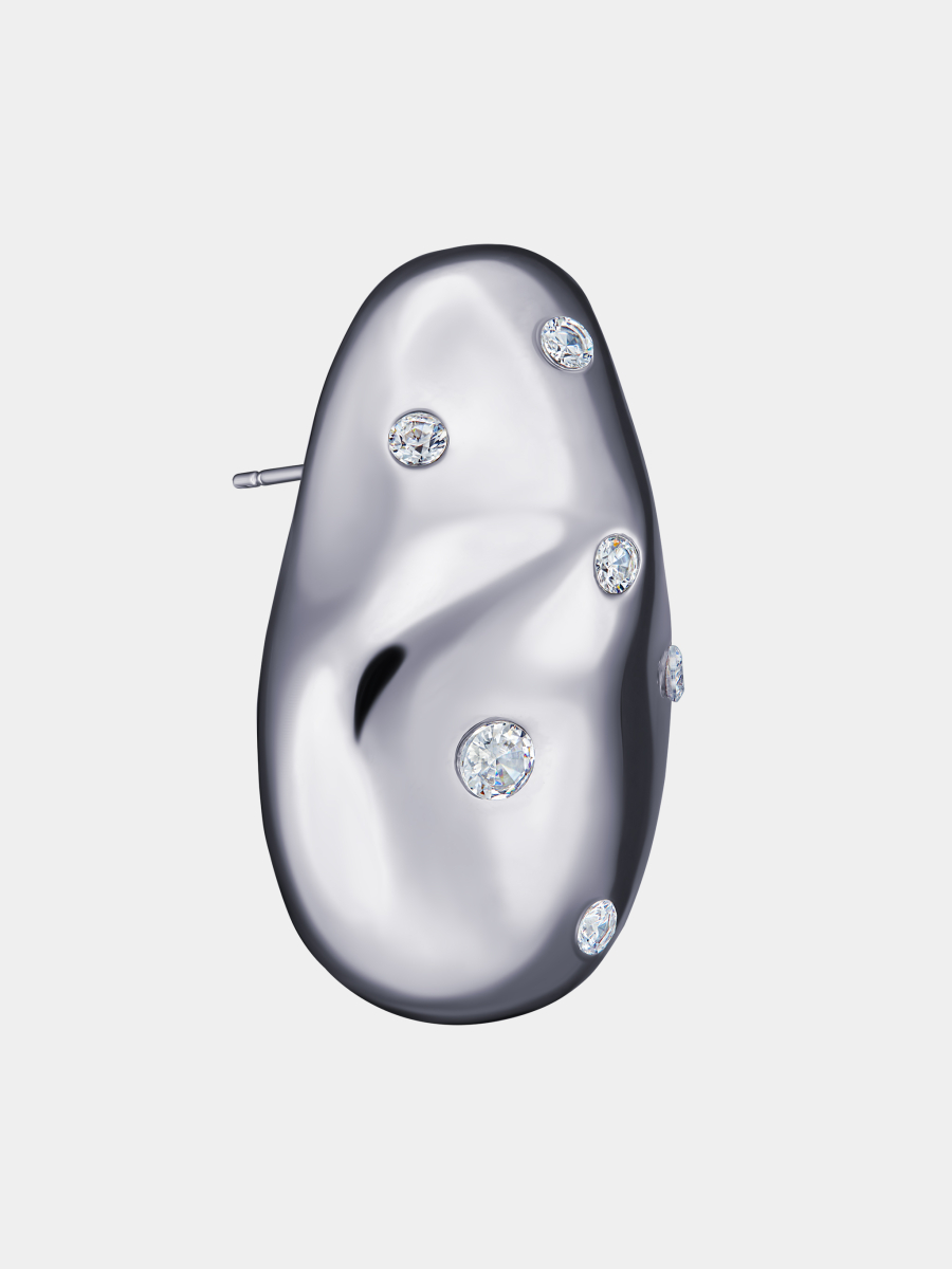 Моносерьга барочная жемчужина RUSHEV RSHV_SS25_EA7S купить онлайн
