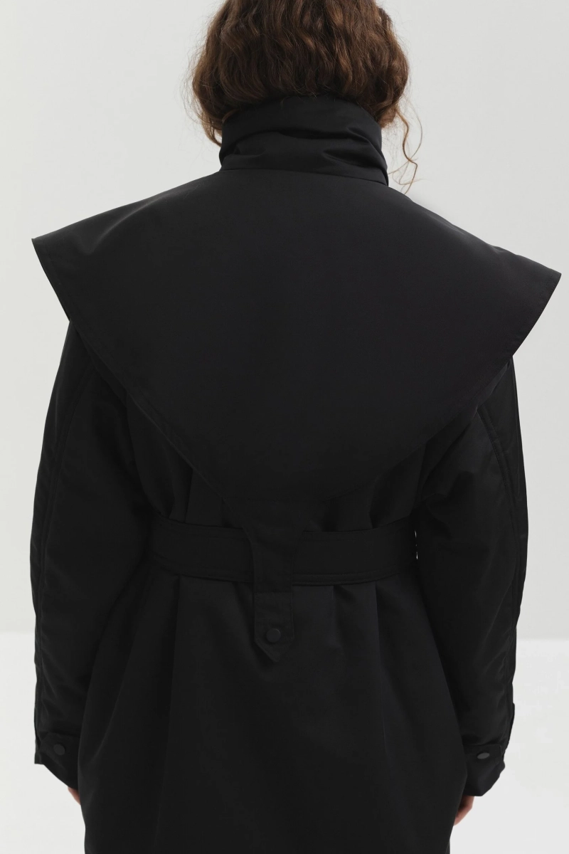 Куртка с воротником-стойкой marte, цвет: Черный,  купить онлайн