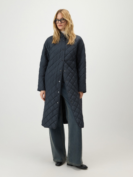 Пальто двустороннее Conso, цвет: синий, SEL 260112 - темно-синий купить онлайн