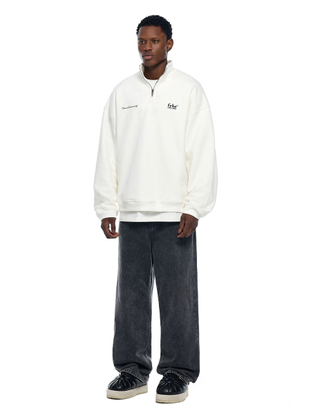 Свитшот FRHT, цвет: молочный, SWTHLFZIPMLK купить онлайн
