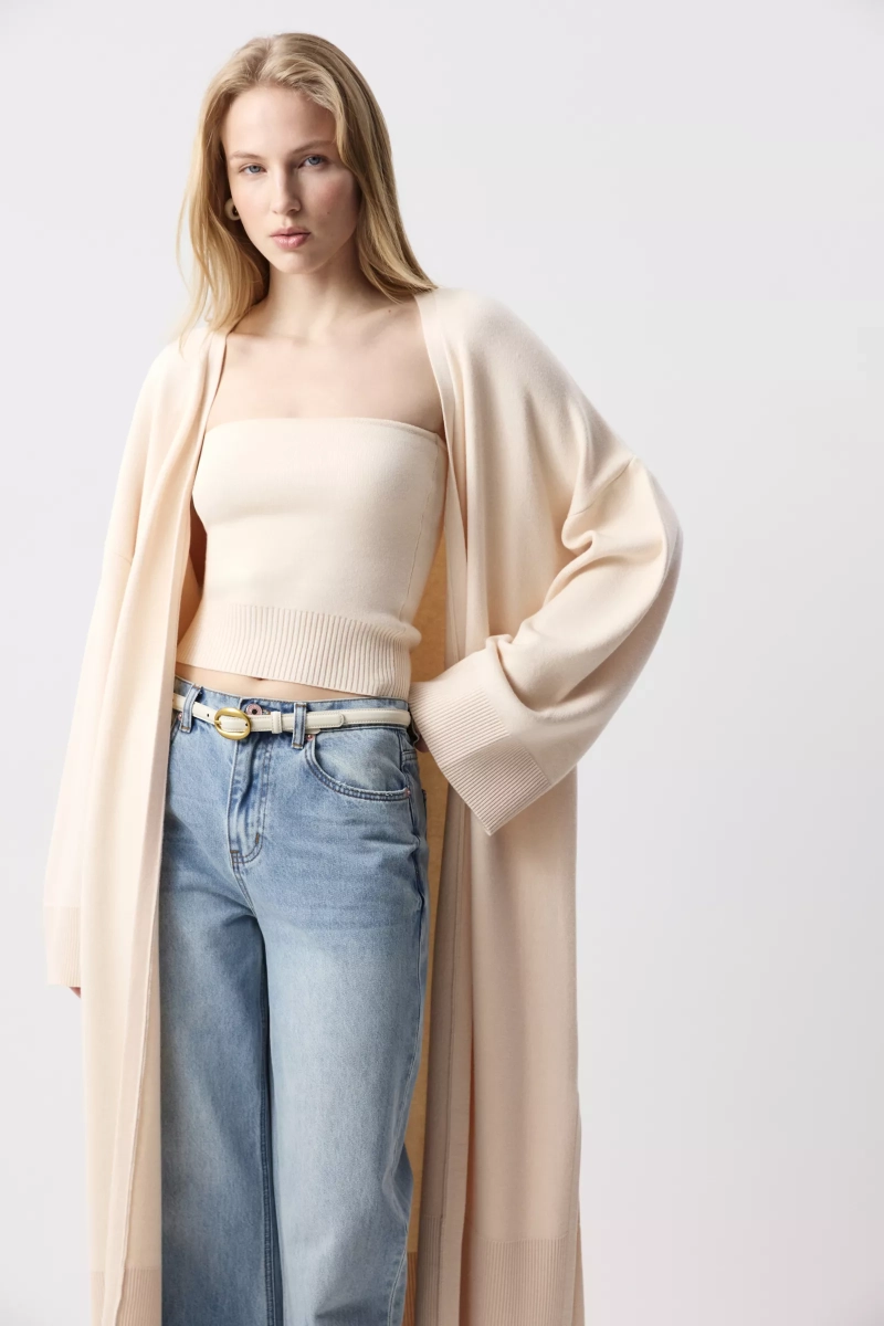 Топ-бандо вязаный Charmstore, цвет: ванильный, 309-543115-113 купить онлайн