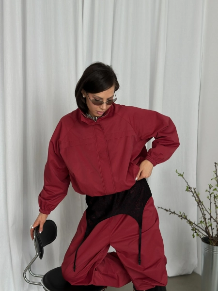 Олимпийка "Ностальгия" MIARTLAND, цвет: Бордовый, НФ-00000885 купить онлайн