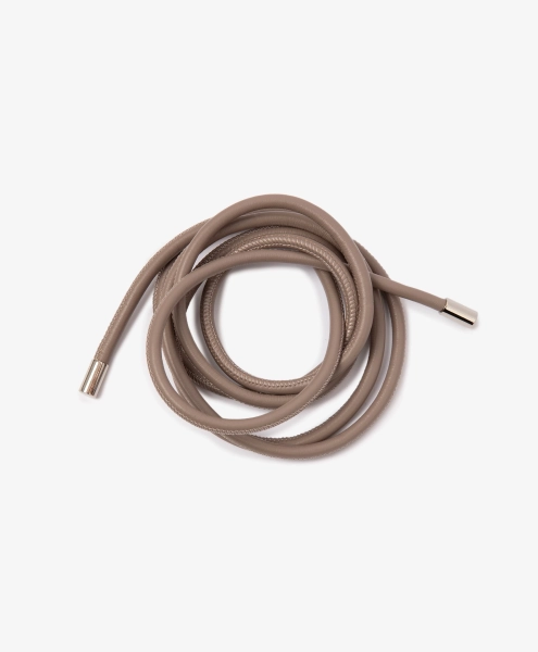 Пояс-шнур из натуральной кожи GLVR, цвет: коричневый 126G22GAA2305 купить онлайн