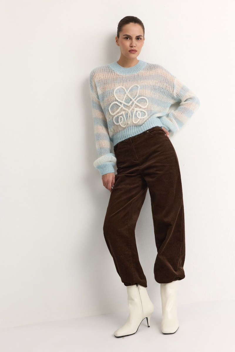 Джемпер-паутинка TOPTOP, цвет: голубой, TT.050.18824.601 купить онлайн