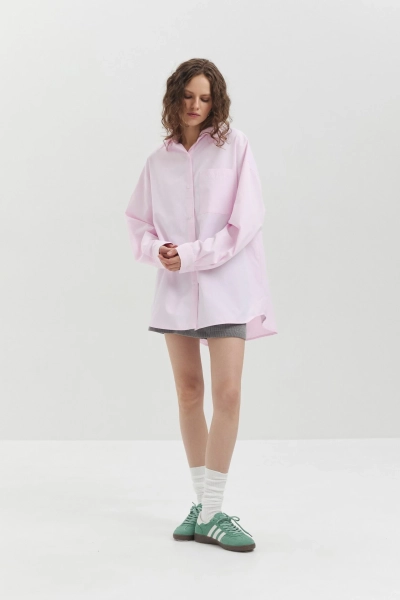 Рубашка с косынкой marte, цвет: розовый,  купить онлайн