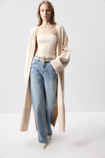 Топ-бандо вязаный Charmstore, цвет: ванильный, 309-543115-113 купить онлайн