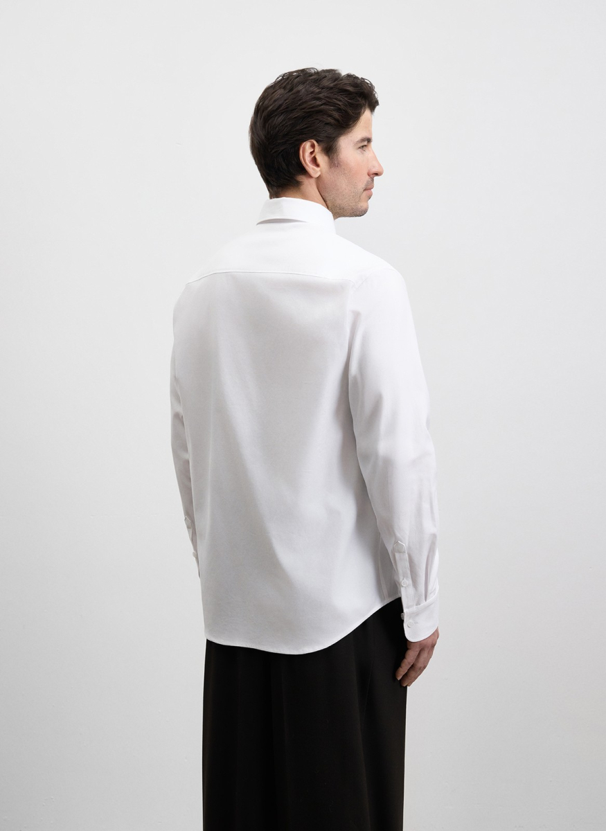 Рубашка из испанского хлопка ALL WE NEED, цвет: белый, 2603M1391-00 купить онлайн