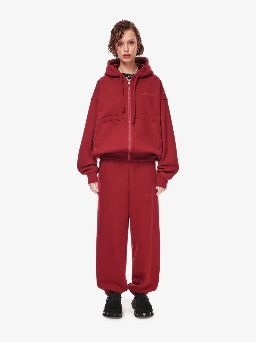 Хлопковый худи на молнии p.p.s., цвет: вишневый ликер, 0853.01.00.PNK купить онлайн Хлопковый худи на молнии p.p.s., цвет: вишневый ликер, 0853.01.00.PNK купить онлайн