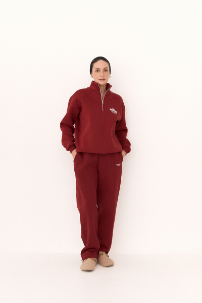 Анорак утепленный Ricoco, цвет: Бордовый, 5049/3 купить онлайн