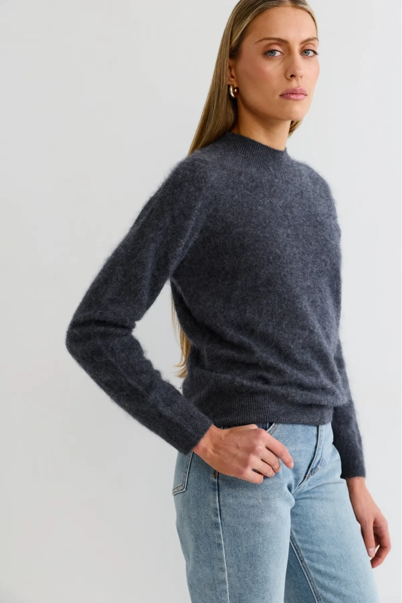 Джемпер из альпаки и кашемира