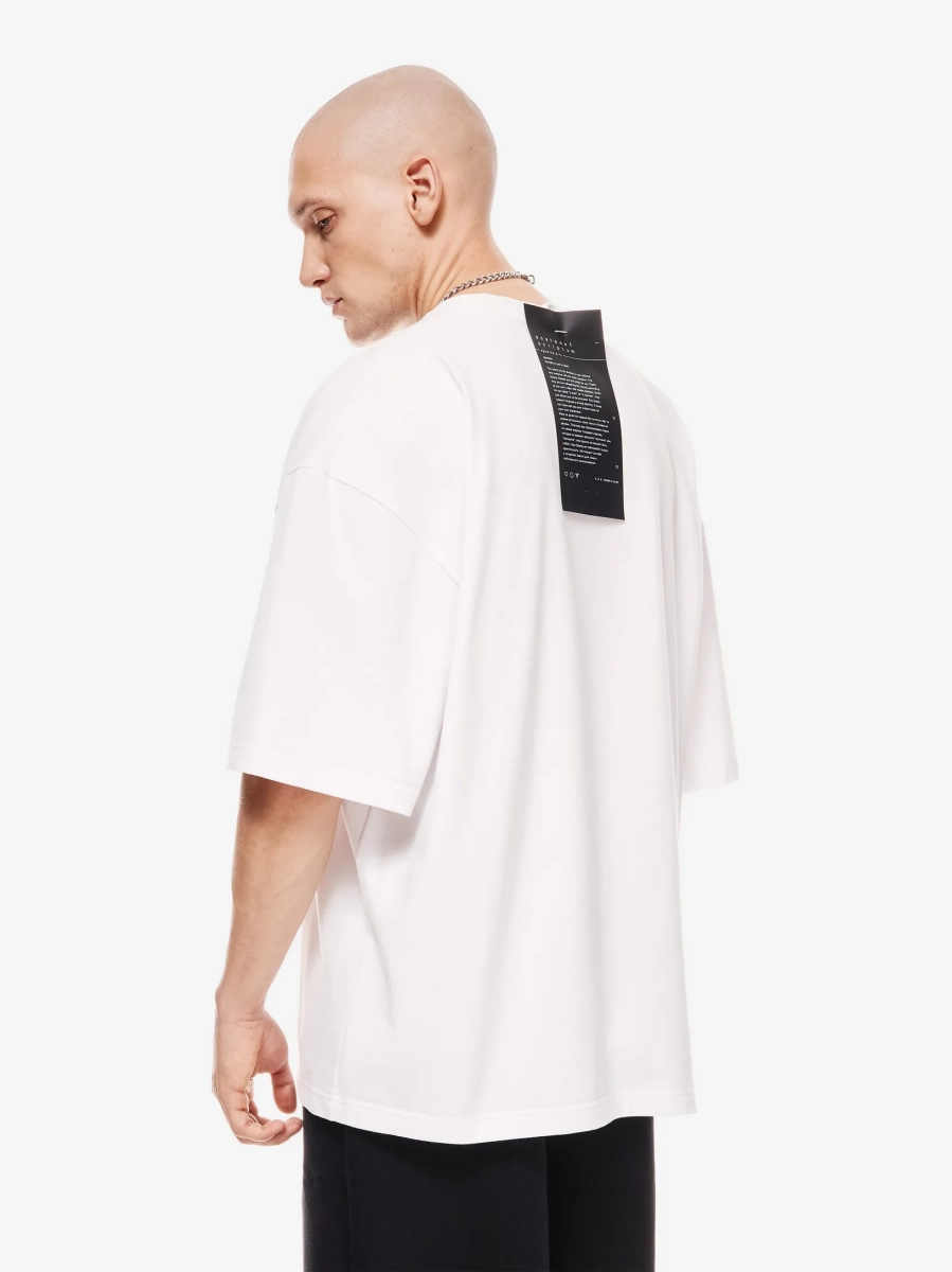 Футболка оверсайз с принтом p.p.s., цвет: белый, 1039.01.00.WTE купить онлайн
