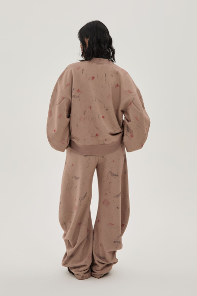 Кардиган свободный UNKE, цвет: бежевый, 2601J009C_P купить онлайн