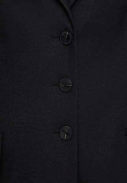 Женский жакет льняной MUTED, цвет: Черный, 904737.WJKT0001_Black купить онлайн