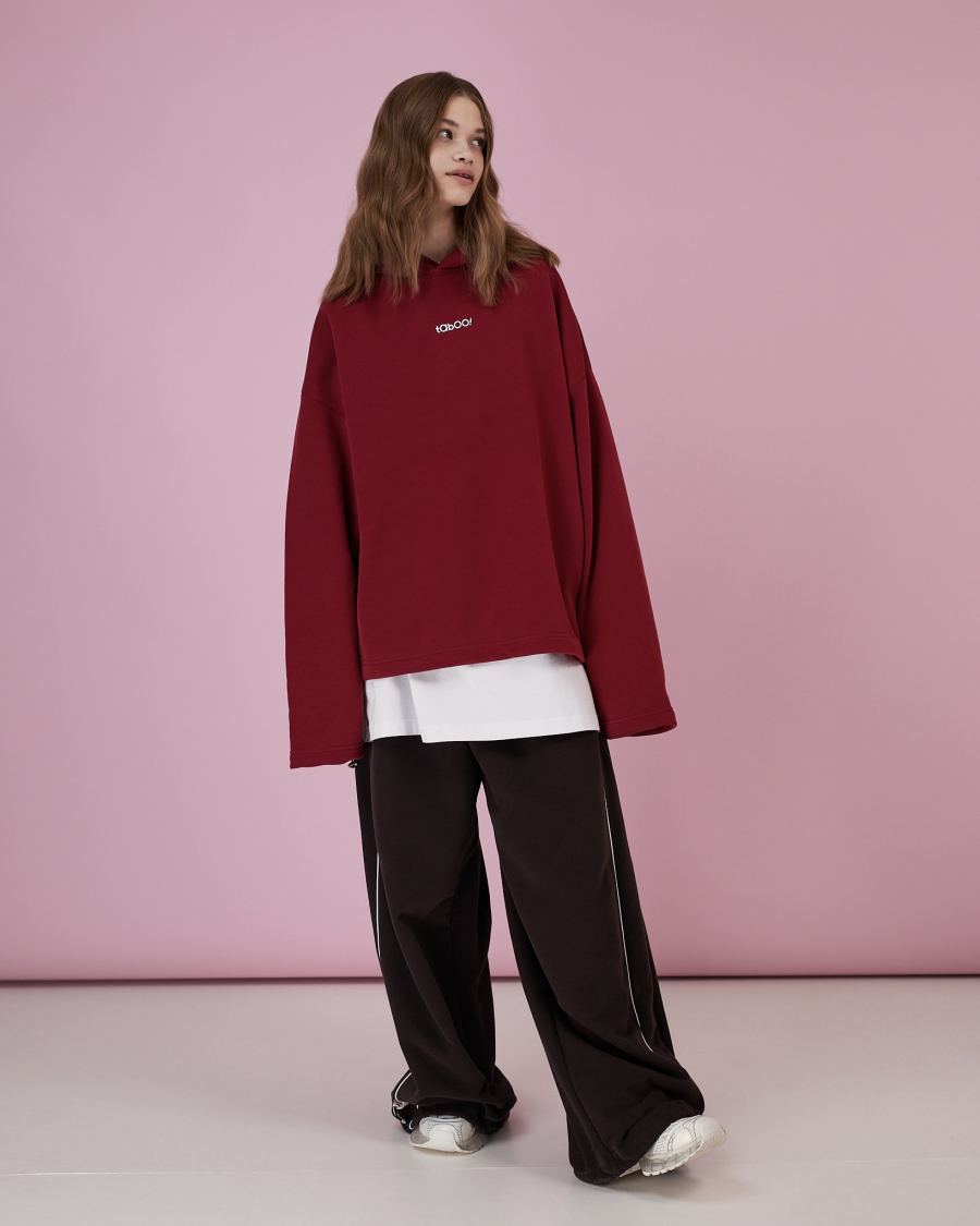 Табуха с затяжками брусника TABOO, цвет: красный, TsZСwberry купить онлайн