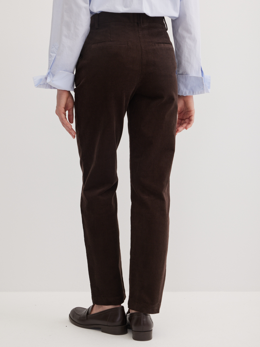 Брюки вельветовые Marou, цвет: коричневый, Mar1_2606 купить онлайн