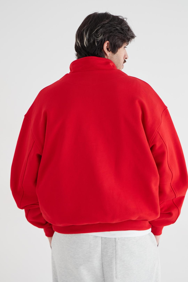 Анорак с принтом CULTBASE, цвет: красный,  купить онлайн