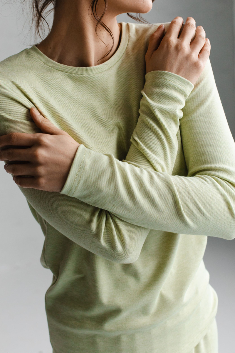 Лонгслив VLVT, цвет: зеленый, 00-00005305 купить онлайн