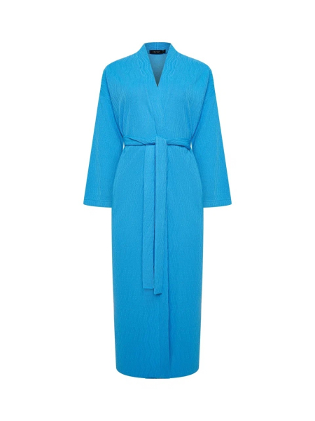 Накидка из фактурного трикотажа VLVT, цвет: голубой, 00-00004838 купить онлайн