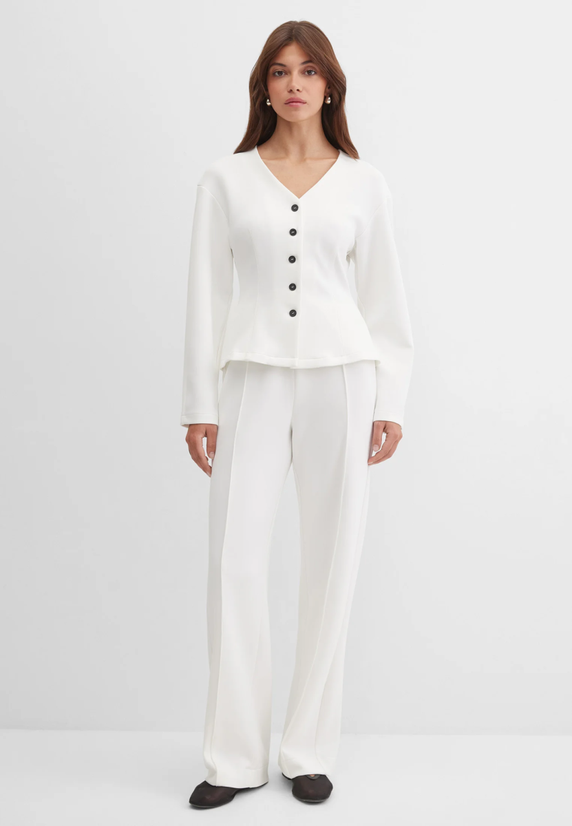 Брюки из ткани интерлок