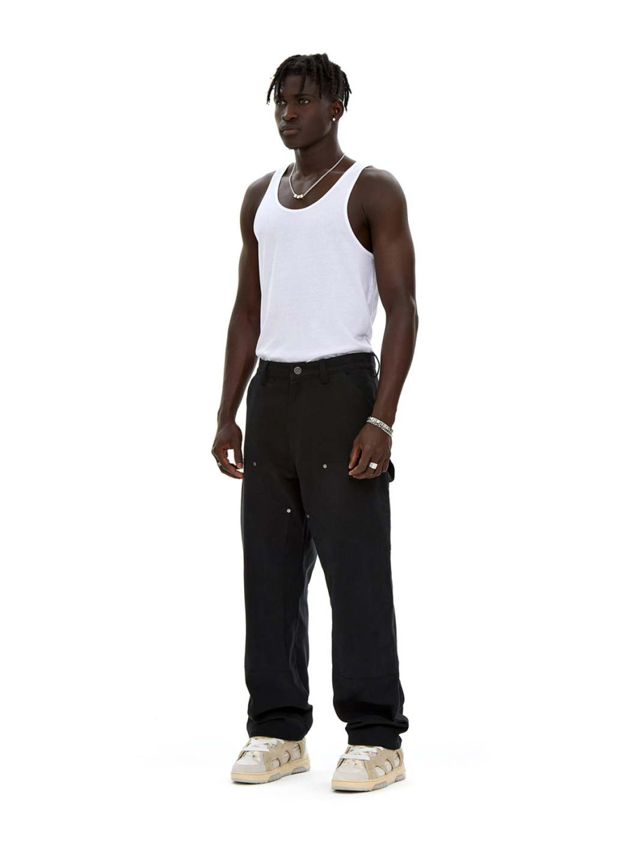 Брюки из денима FRHT, цвет: Черный, PNSHBLK купить онлайн