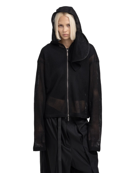 Худи MANTLE MESH ZIP ABC, цвет: Черный, 00-159 купить онлайн