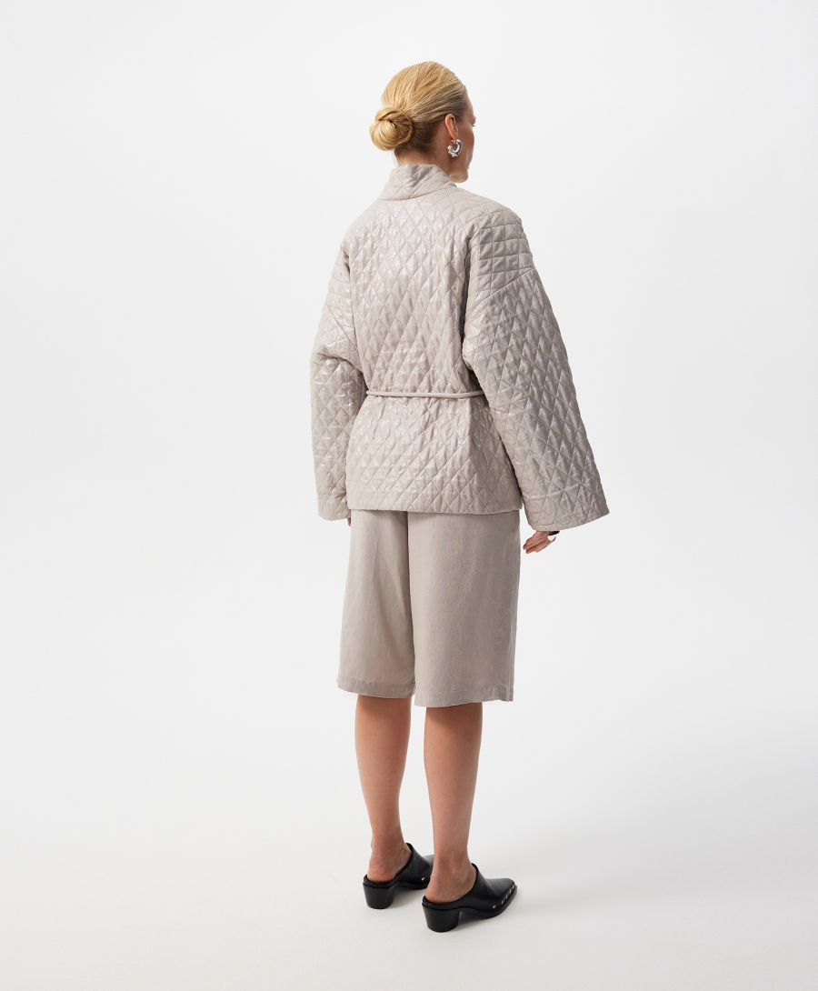 Стеганая легкая куртка GLVR, цвет: серый, 126G22GAC4113 купить онлайн